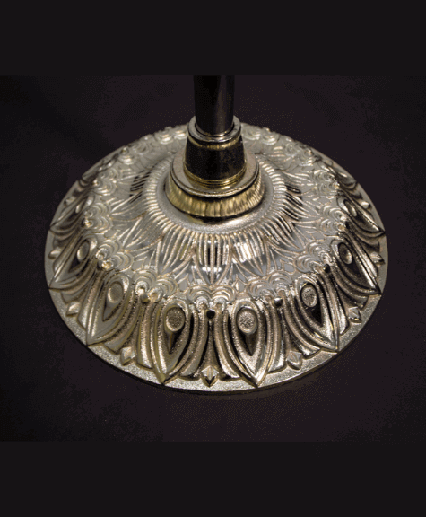 پرچم تشریفات لمینت لیزری چاپ اختصاصی با پایه افتابگردون طلای