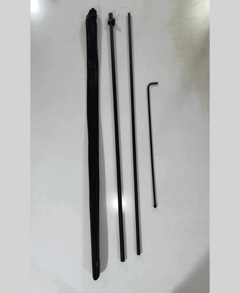 میله پرچم ساحلی سامورایی سه متری سه تیکه وارداتی