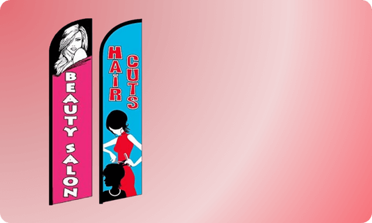 پرچم ساحلی آرایشگاه زنانه